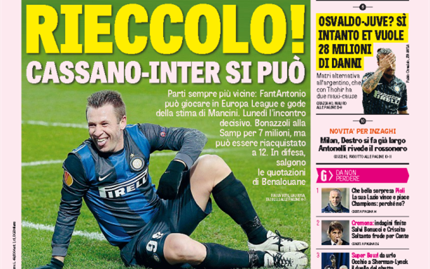 名宿：加图索干得很好；不能再错失世界杯资格，否则就是灾难（名宿称赞加图索表现出色：若再无缘世界杯将是灾难）